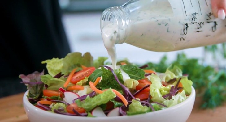 buttermilk in salad